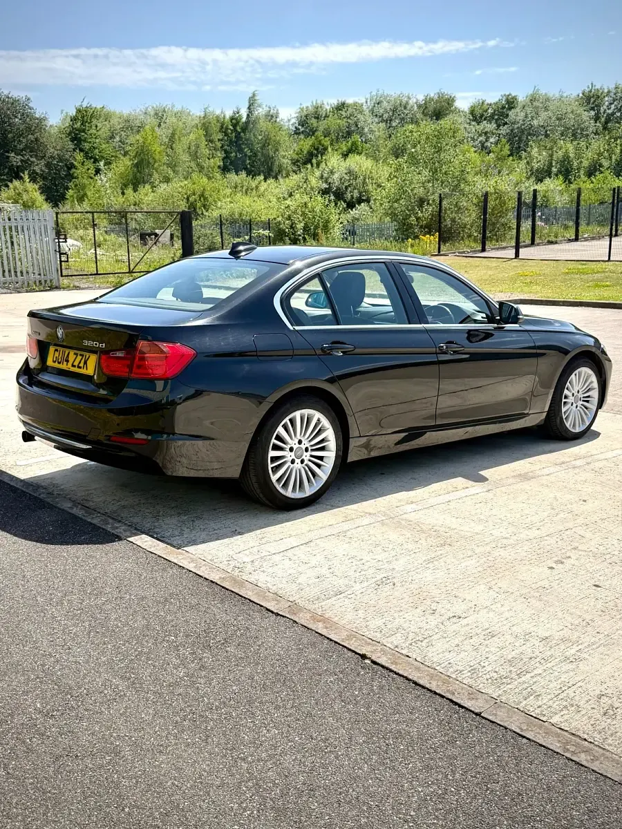 Used BMW 320 Luxury Line 2014 Black Sedan