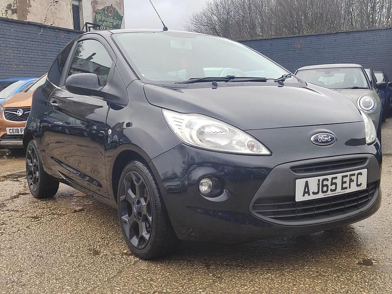 Used Ford Ka Zetec 68 HP (50 kW) 2016 Black Hatchback