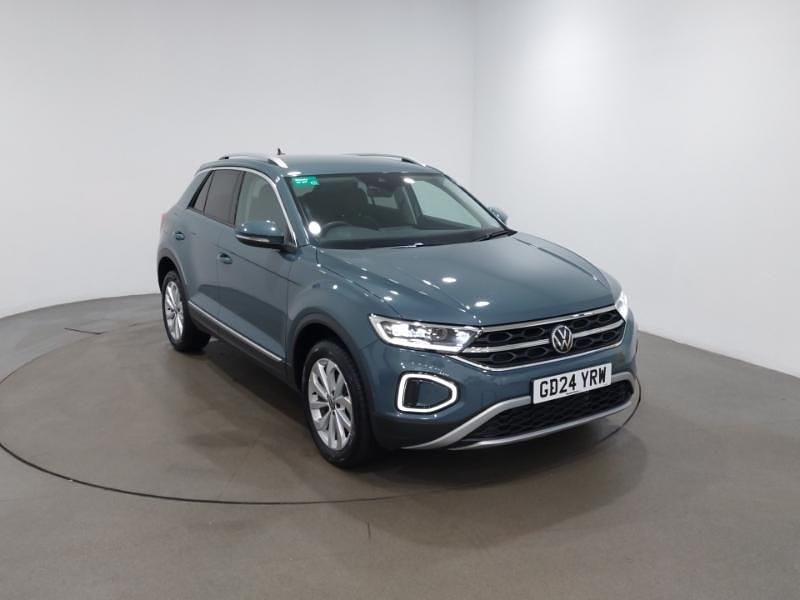 Blue Used 2024 VW T-Roc Style SUV | £24,698 (Fair price) - Image 1/4