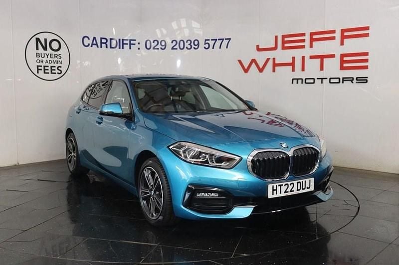 Blue Used 2022 BMW 118 Sport Line Hatchback | £19,988 (Good price) - Image 1/4