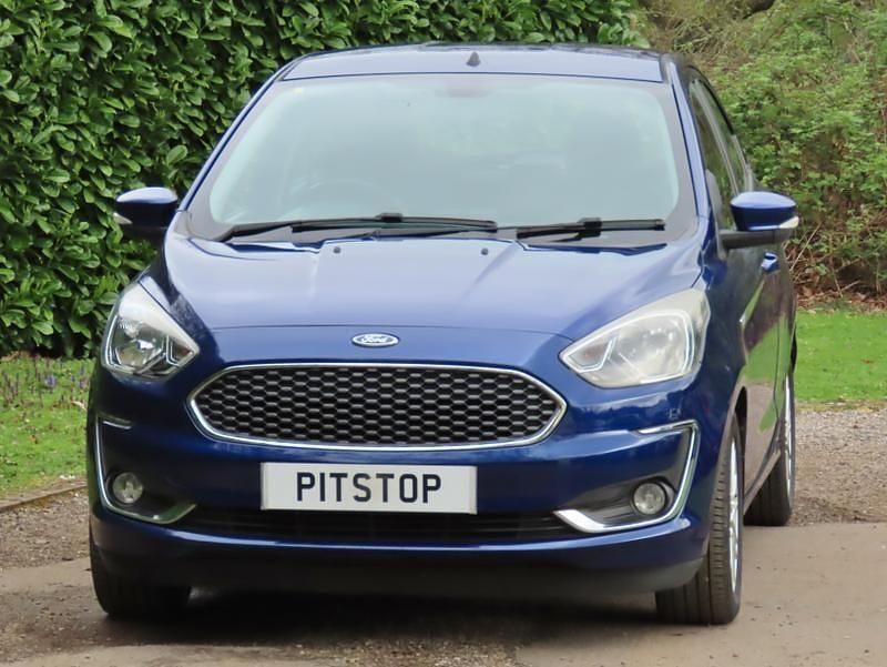 Used Ford Ka Plus Zetec 2019 Blue Hatchback