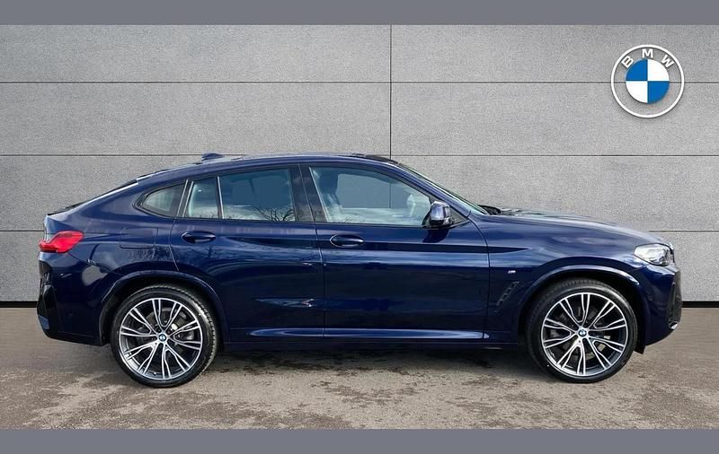 Used BMW X4 M Sport 187 HP (137 kW) 2022 Blue SUV