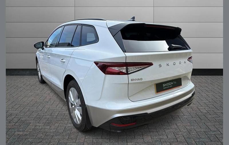 Used Skoda Enyaq iV SE L 150 kW (204 HP) 2025 Moon white metallic SUV