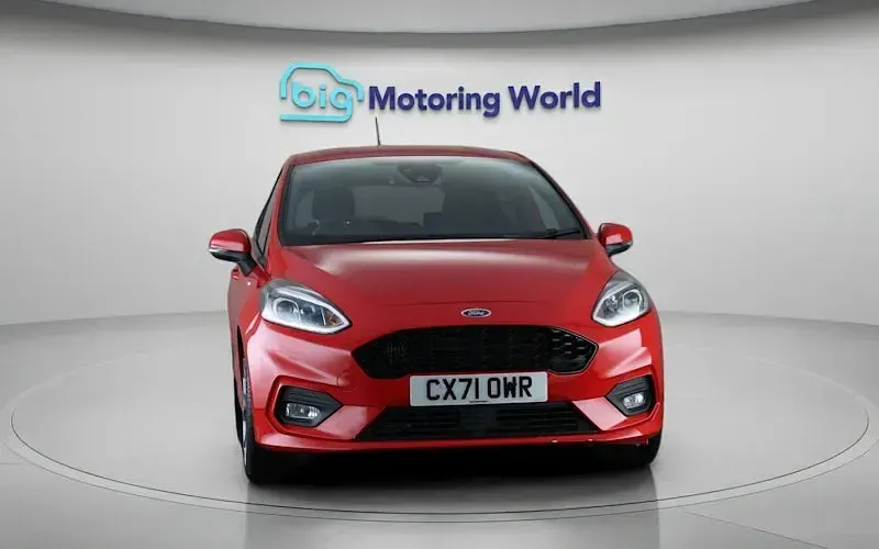 Used Ford Fiesta ST-Line 125 HP (91 kW) 2021 Red Hatchback