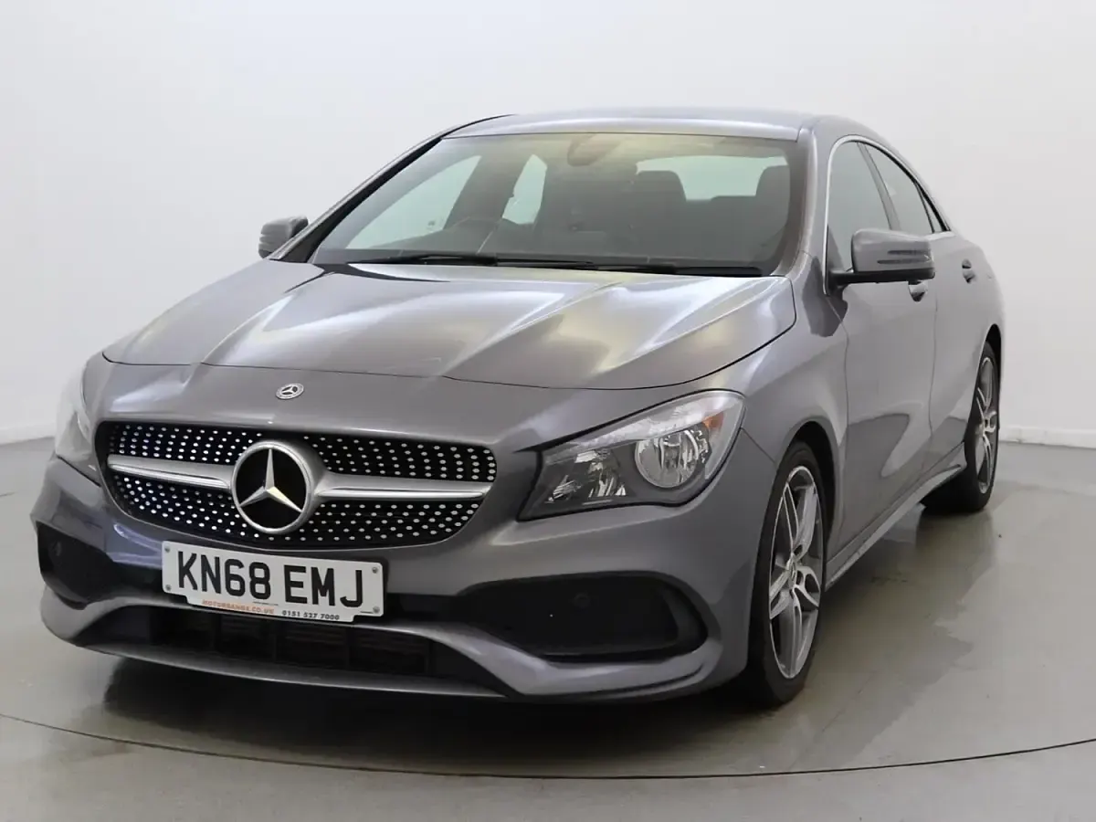 Used Mercedes CLA180 AMG line 2018 Grey Coupe