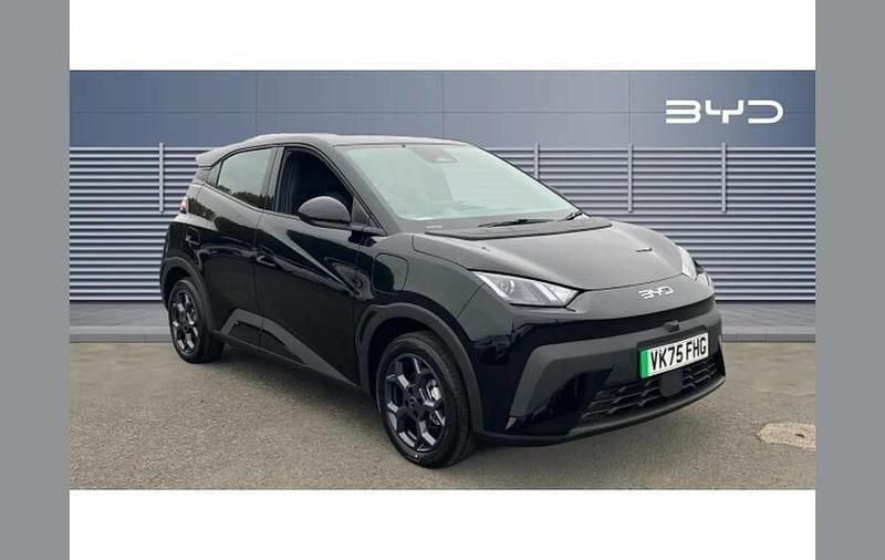 Black New 2025 BYD Dolphin Boost Hatchback | £17,895 (Good price) - Image 1/4