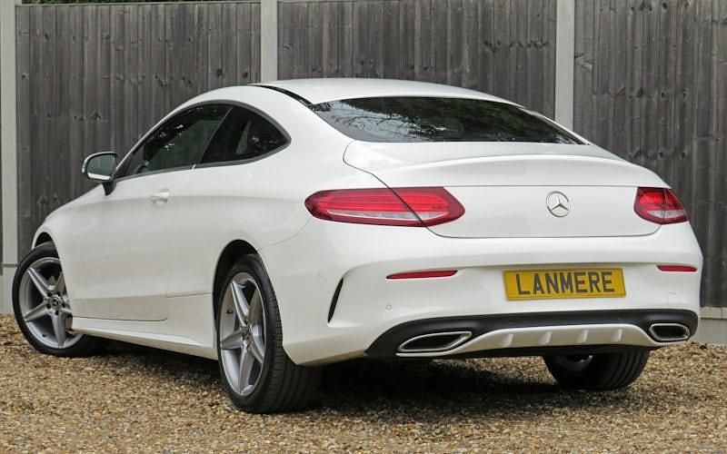 Used Mercedes C220 AMG line 170 HP (125 kW) 2018 Coupe
