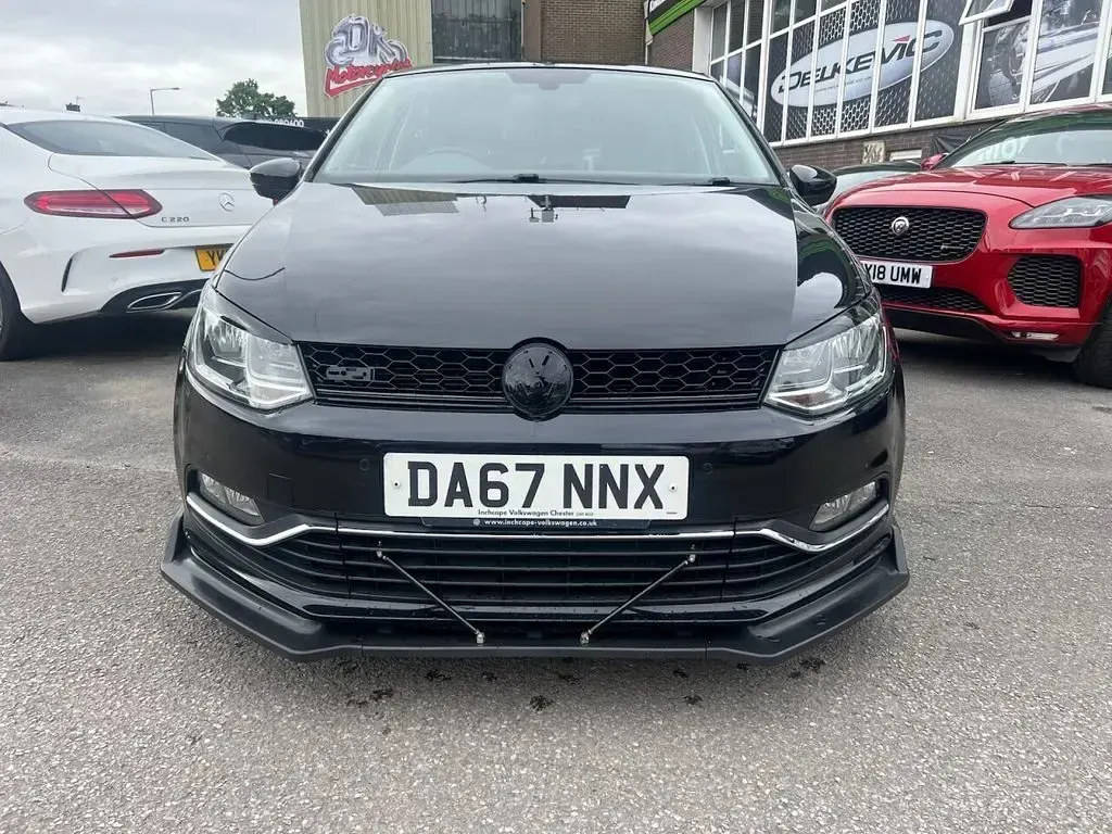 Used VW Polo Edition 90 HP (66 kW) 2017 Black Hatchback