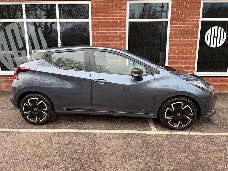 Used Nissan Micra Acenta 92 HP (67 kW) 2022 Grey Hatchback