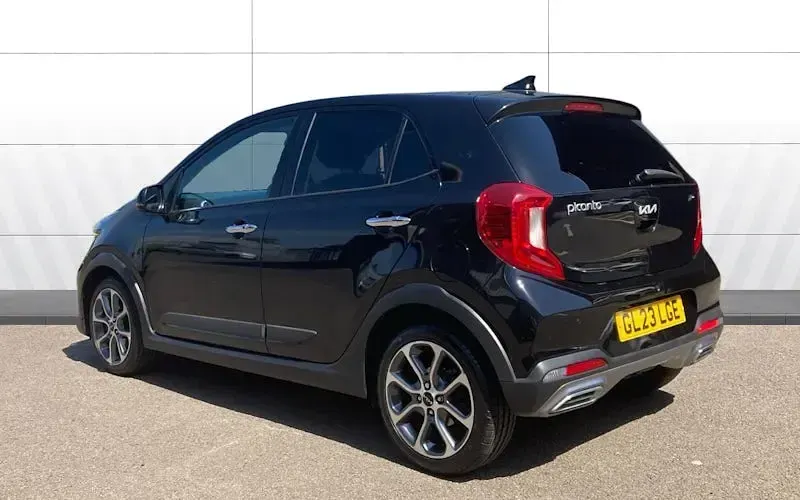 Used Kia Picanto X-Line 67 HP (49 kW) 2023 Black Hatchback