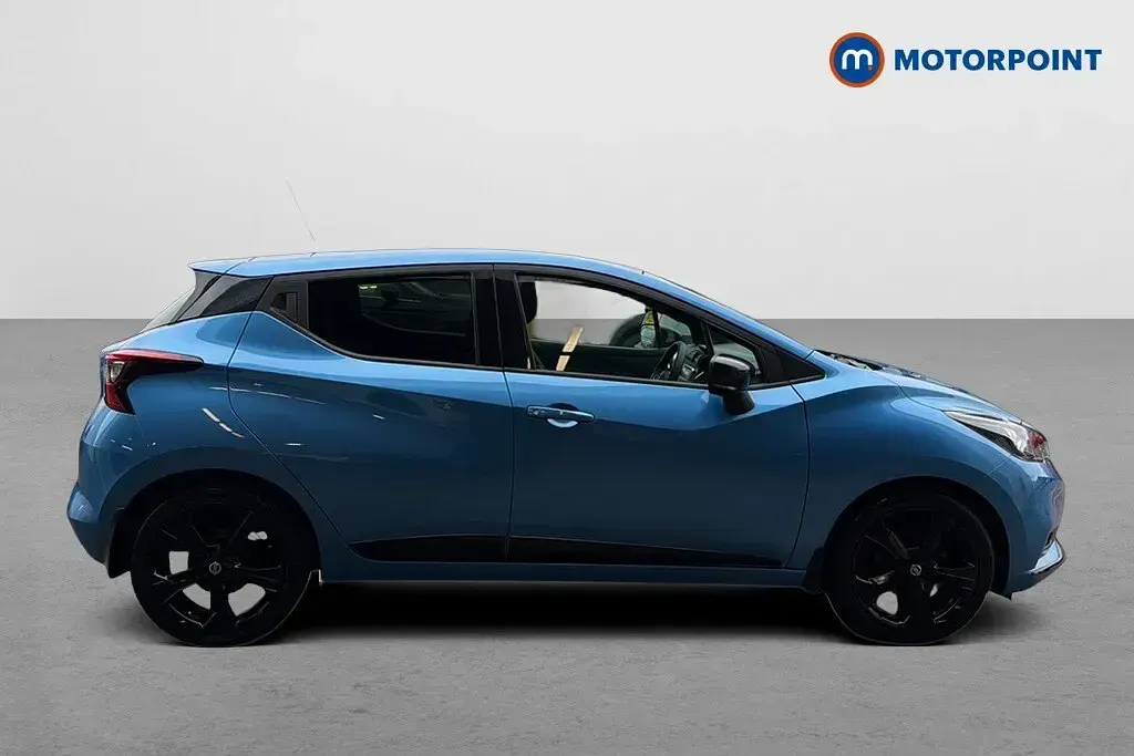 Used Nissan Micra 92 HP (67 kW) 2021 Blue Hatchback