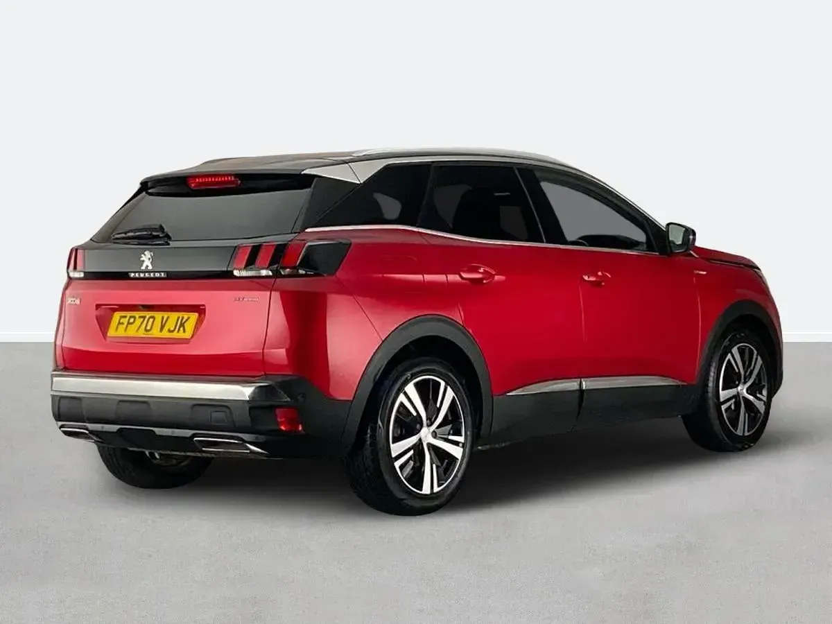 Used Peugeot 3008 GT-line 300 HP (220 kW) 2020 Red SUV