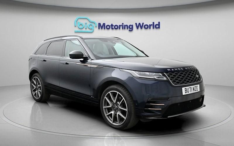Second-hand Land Rover Range Rover Velar SE Dynamic 404 CP (297 kW) 2021 Albastru SUV