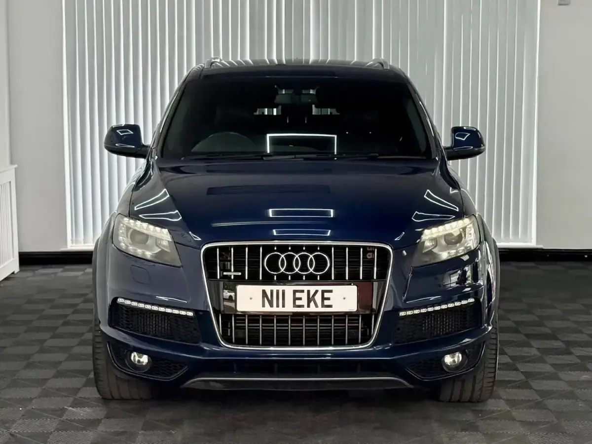 Used Audi Q7 S-Line 245 HP (180 kW) 2011 Blue SUV
