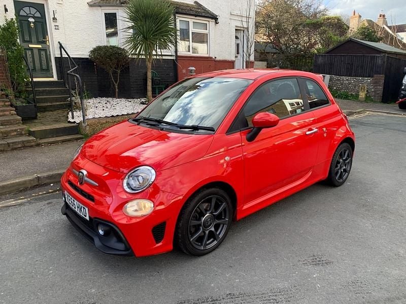 Used Abarth 595 145 HP (106 kW) 2017 Red Hatchback