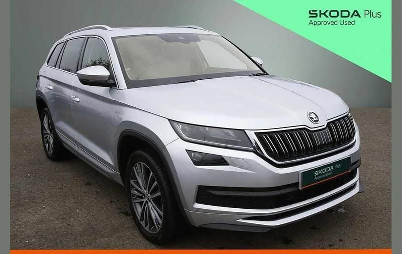Used Skoda Kodiaq LAURIN & KLEMENT 187 HP (137 kW) 2019 Brilliant silver metallic SUV