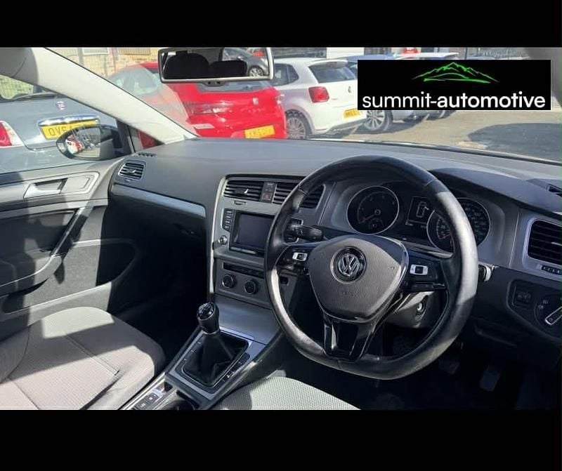 Used VW Golf VII Match 105 HP (77 kW) 2014 Blue Hatchback