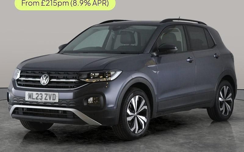 Used VW T-Cross Black Edition 110 HP (80 kW) 2023 Grey SUV