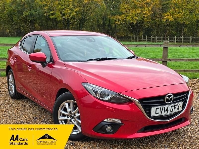 Red Used 2014 Mazda 3 Sedan | £5,600 (Fair price) - Image 1/4