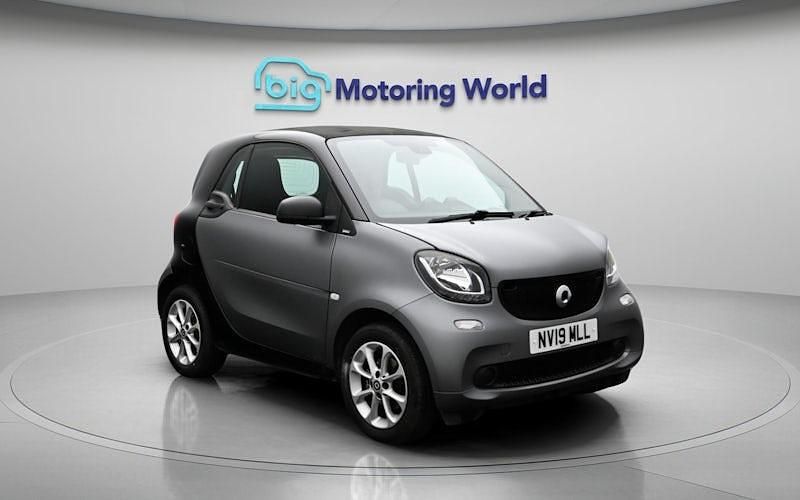 Used Smart ForTwo Coupé Passion 71 HP (52 kW) 2019 Black Coupe