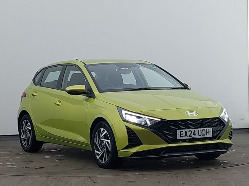Yellow Used 2024 Hyundai i20 Advanced Hatchback | £15,998 (Fair price) - Image 1/4