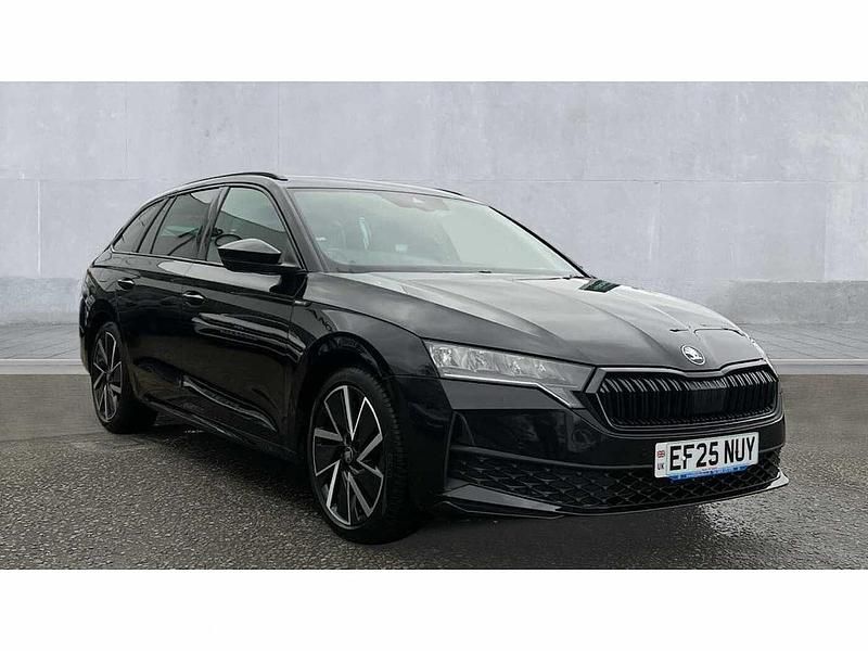 Used Skoda Octavia SportLine 147 HP (108 kW) 2025 Black Estate