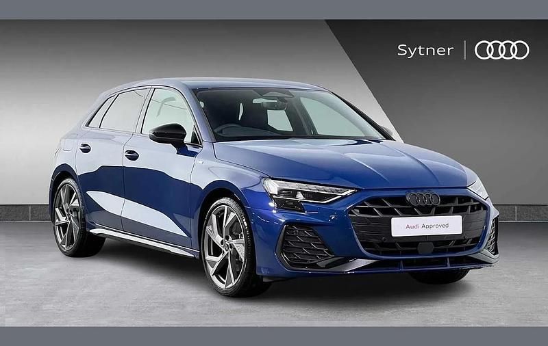 New Audi A3 Black Edition 147 HP (108 kW) 2026 Blue Hatchback