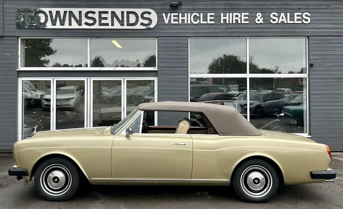 Used Rolls Royce Corniche 1981 Gold/brown Cabriolet