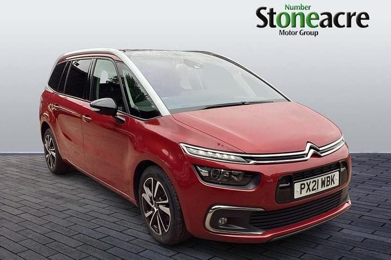 Red Used 2021 Citroën C4 SpaceTourer Shine MPV | £11,890 (Good price) - Image 1/1