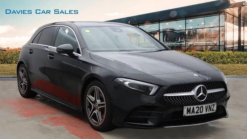 Black Used 2020 Mercedes A180 Executive Hatchback | £15,995 (Good price) - Image 1/4