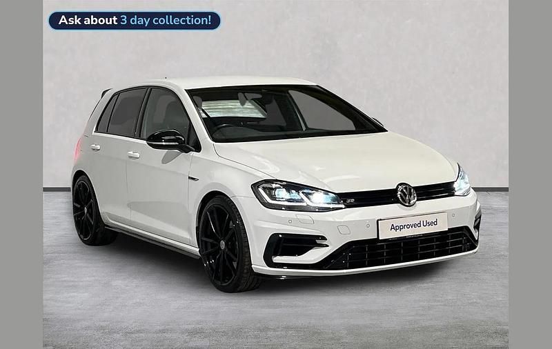 Used VW Golf VII R 296 HP (217 kW) 2019 White Hatchback