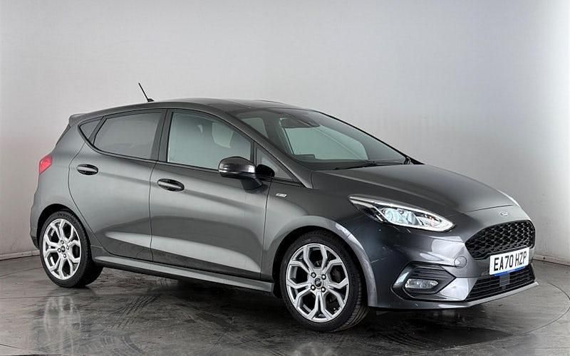 Used Ford Fiesta ST-Line 125 HP (91 kW) 2020 Grey Hatchback