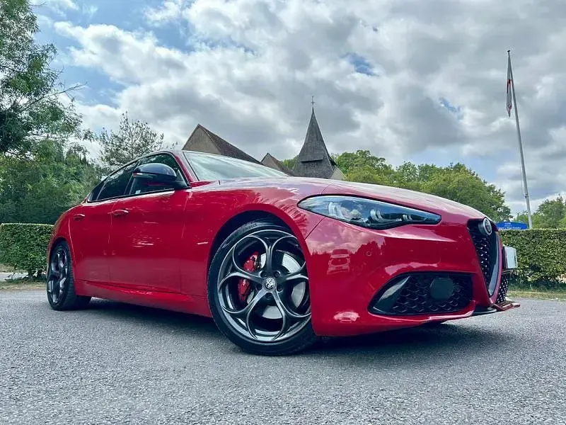 Used Alfa Romeo Giulia 2025 Red/black Sedan