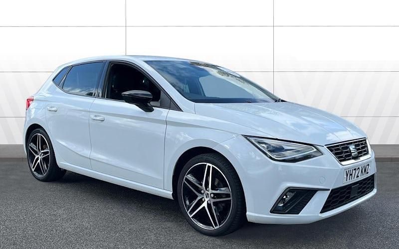 Used Seat Ibiza FR 110 HP (80 kW) 2022 White Hatchback