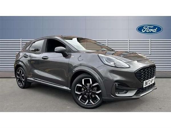 Grey Used 2023 Ford Puma Gen-E ST-Line X SUV | £15,254 (Fair price) - Image 1/4
