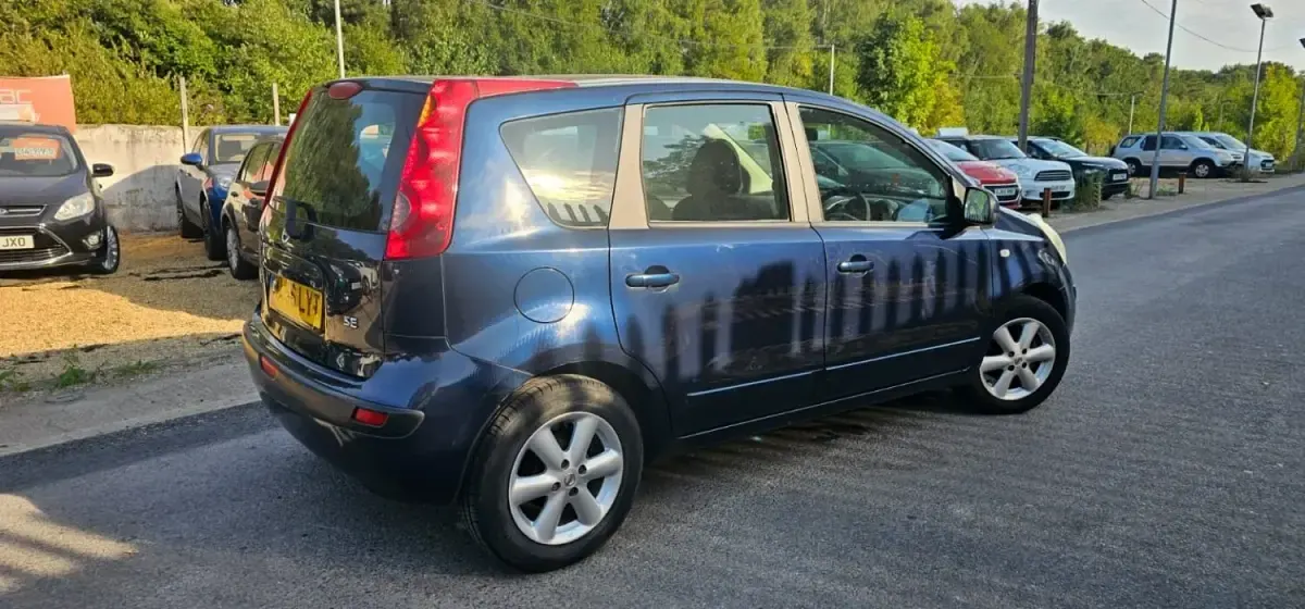 Used Nissan Note SE 109 HP (80 kW) 2007 Blue Hatchback