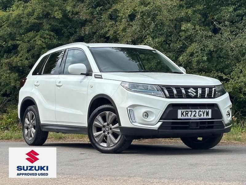 White Used 2022 Suzuki Vitara SZ-T SUV | £15,495 (Fair price) - Image 1/4