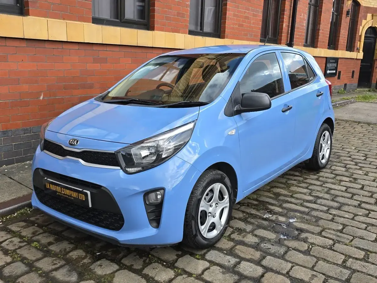 Used Kia Picanto 66 HP (48 kW) 2019 Blue Hatchback
