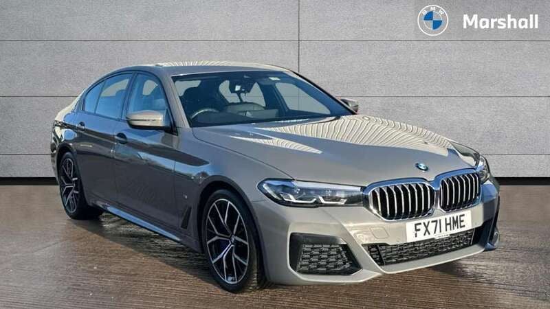 Bernina grey amber effect Used 2021 BMW 530 M Sport Sedan | £29,967 (Fair price) - Image 1/4