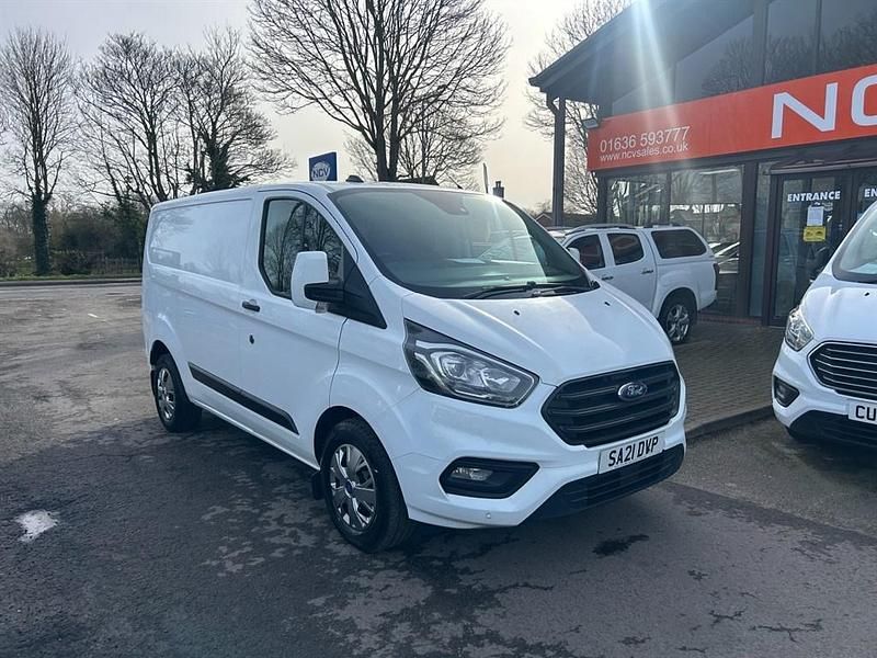 Used Ford Transit Custom Trend 130 HP (95 kW) 2021 White Van