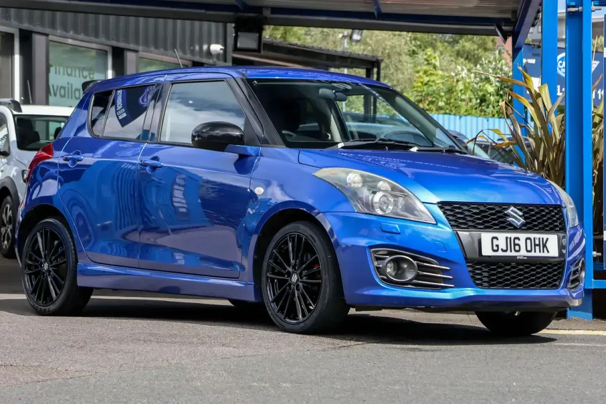 Used Suzuki Swift Sport 136 HP (100 kW) 2016 Blue Hatchback