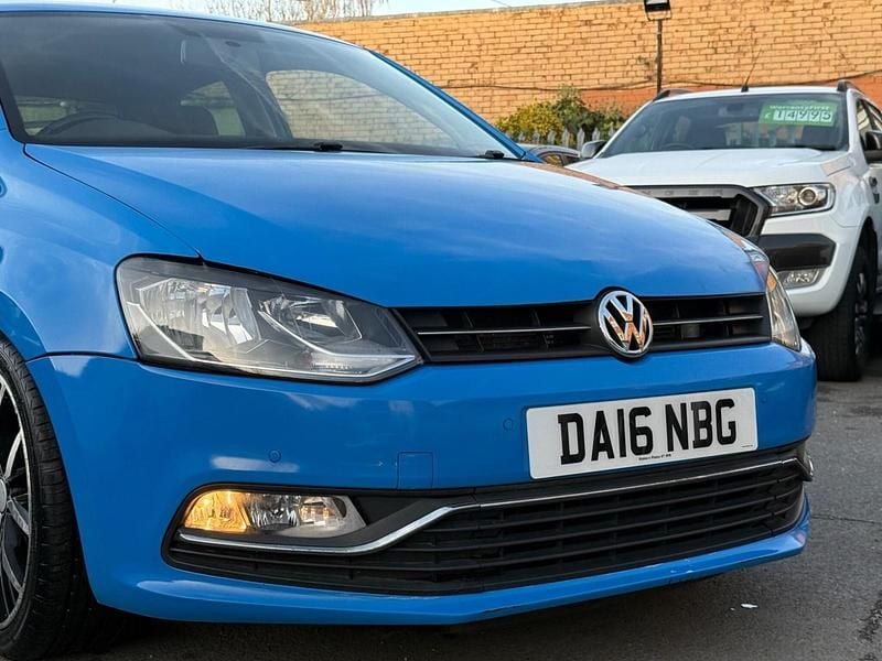Used VW Polo Match 2016 Blue Hatchback