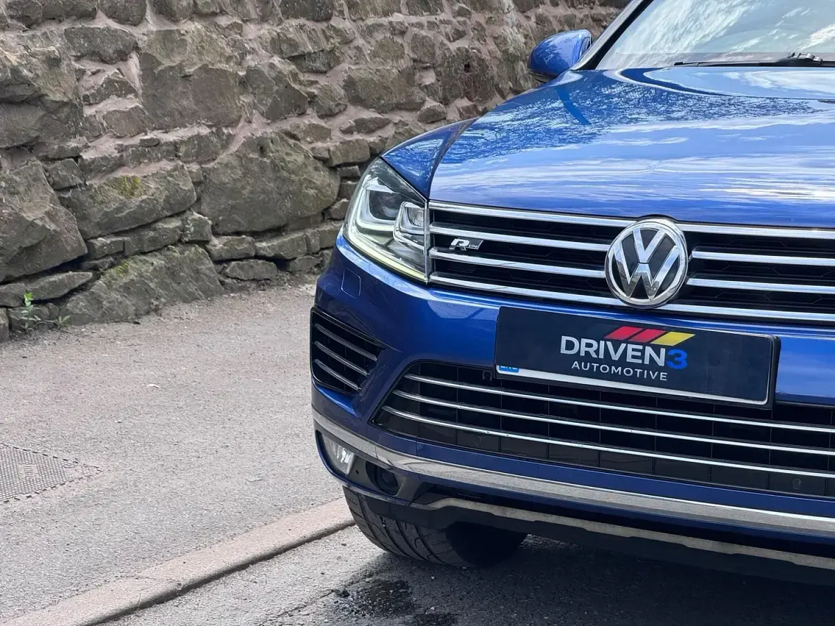 Used VW Touareg R-line 2016 Blue SUV