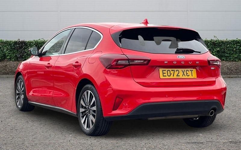 Usado Ford Focus Titanium 155 HP (114 kW) 2022 Vermelho Citadino