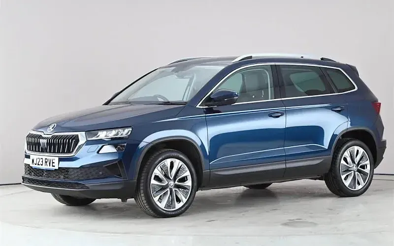 Used Skoda Karoq SE L 150 HP (110 kW) 2023 Blue SUV