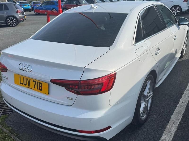 Used Audi A4 S-Line 190 HP (139 kW) 2016 White Sedan