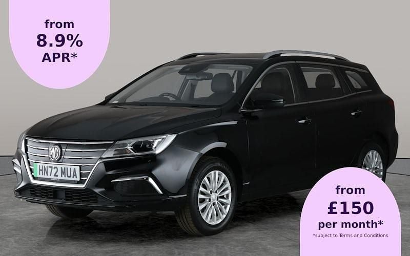 Black Used 2022 MG MG5 EV Exclusive Estate | £12,094 (Fair price) - Image 1/2