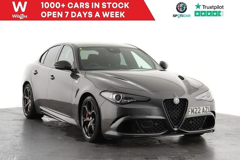 Used Alfa Romeo Giulia Quadrifoglio 503 HP (369 kW) 2022 Grey Sedan