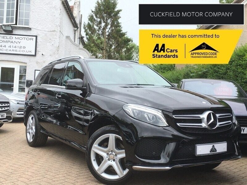 Black Used 2016 Mercedes GLE250 AMG line SUV | £17,990 (Fair price) - Image 1/3
