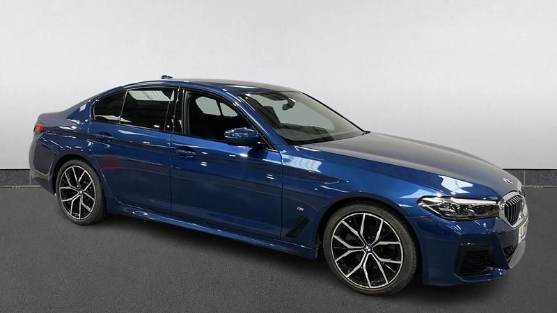Used BMW 520 M Sport 190 HP (139 kW) 2021 Blue Sedan